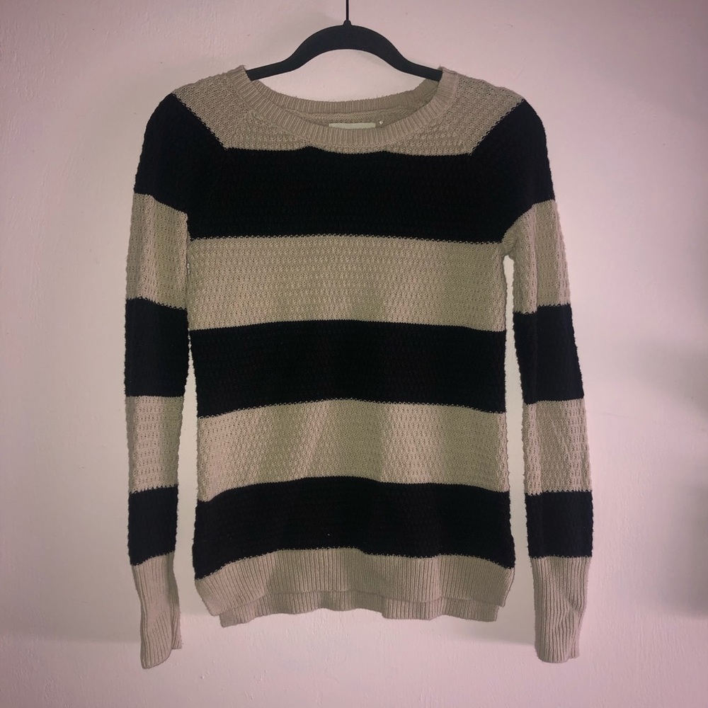 Striped Pullover Sweater